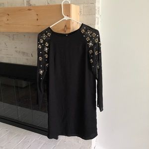 H&M embroidered dress